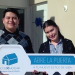 Una familia más en su nuevo hogar.