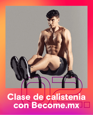 Clase de calistenia para acompañantes.